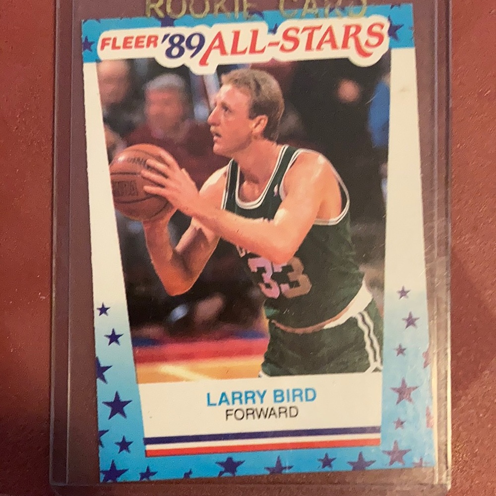 Larry Bird 1989 Fleer All Star